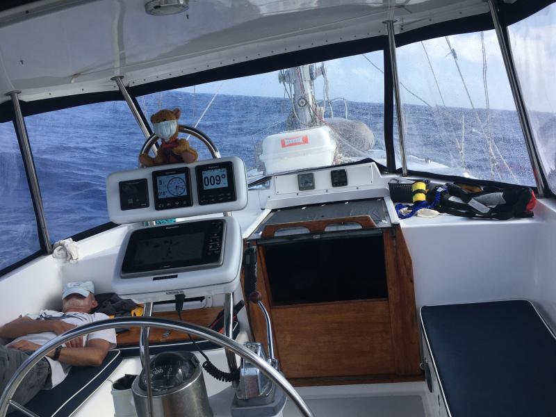 sailboat cockpit