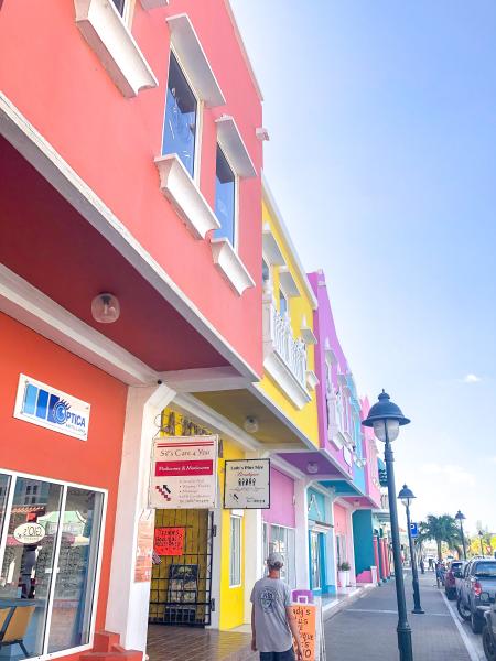 Colorful buildings