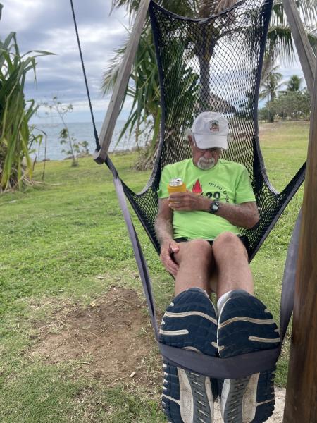 Andrew at rest at Vuda Marina