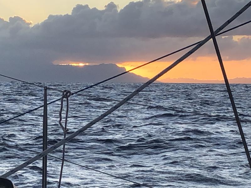 Arriving Marquesas