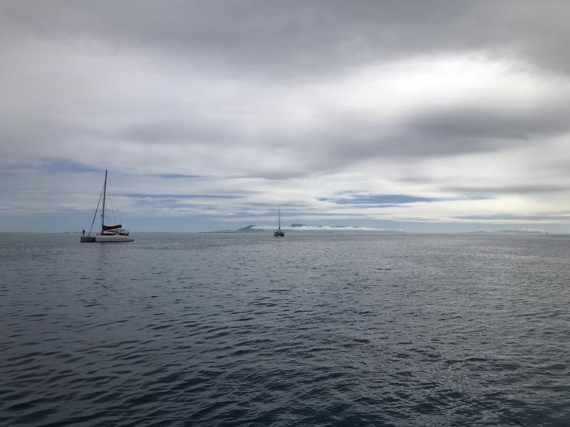 At Anchor in Huahine