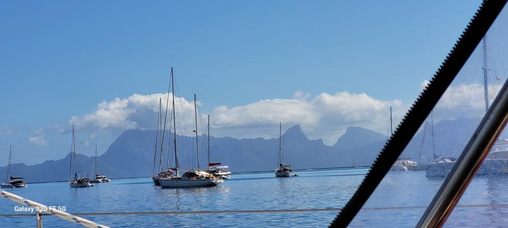 At Anchor in Tahiti